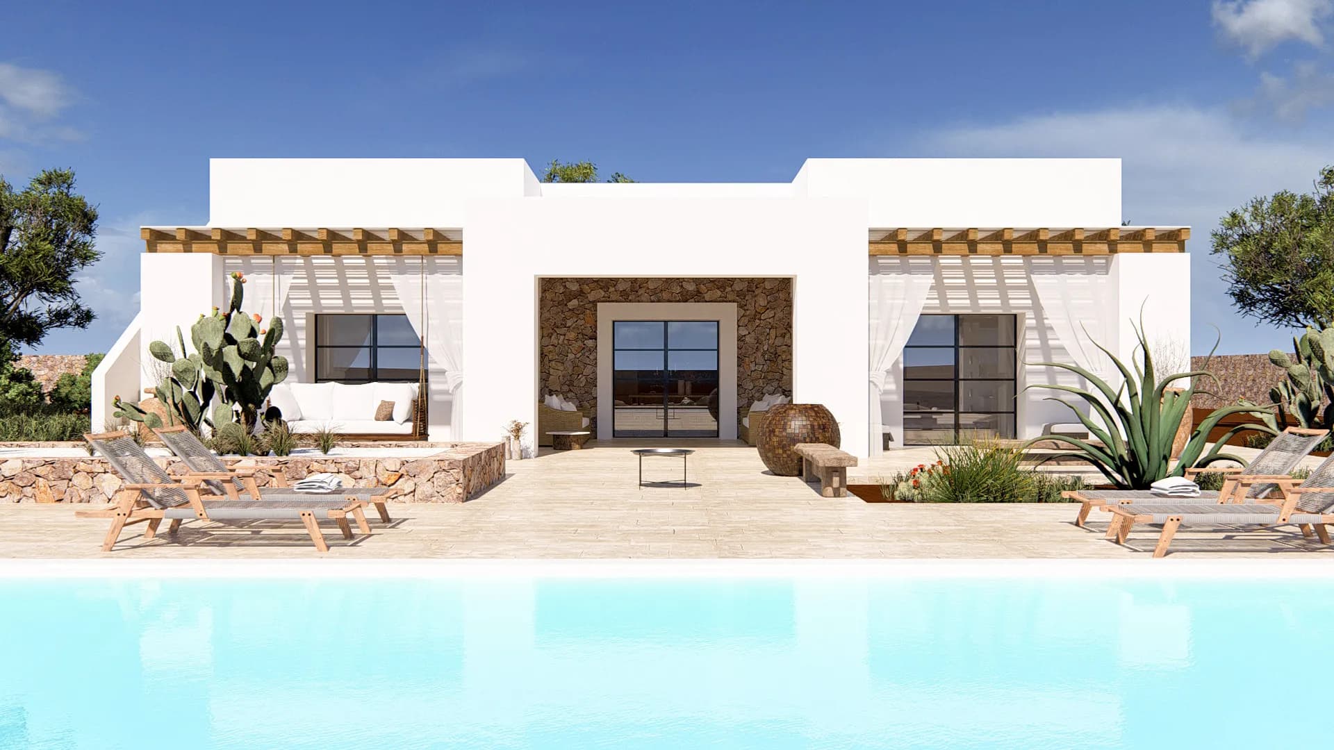 Villa méditerranéenne neuve, piscine privée et oliveraie - photo 6