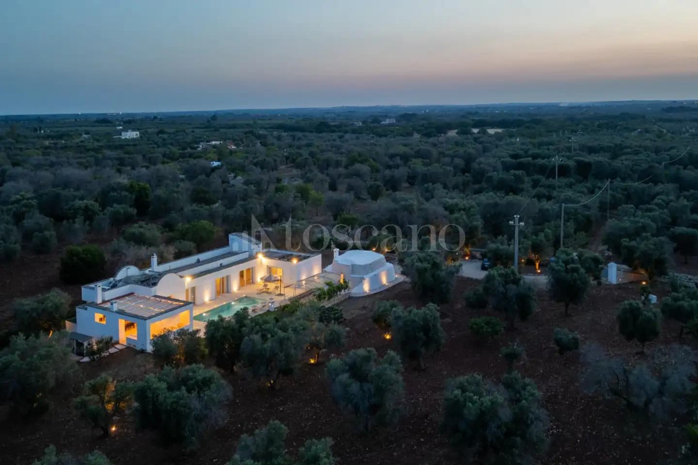 Villa Puspo : Élégance et Trullo avec Piscine à Carovigno - Carovigno